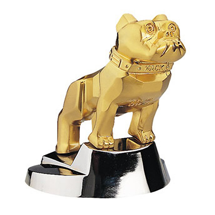 Mack Gold Bulldog Paperweight | mail.napmexico.com.mx