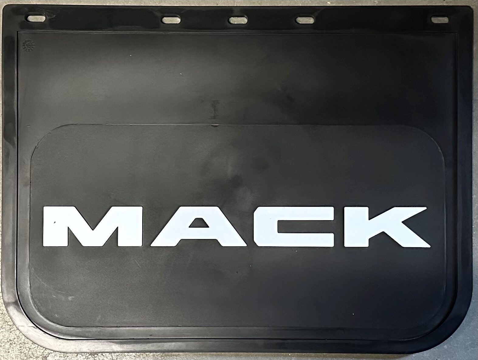 Mack Mudflap Black 13″ X 24″ – Johnson's Truck and Coach Service